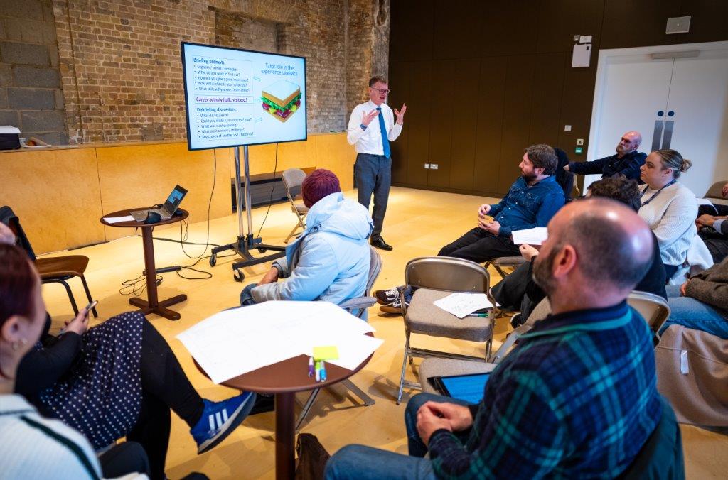 07Mar24_CreditUpstartProductions_ (98) Decorative: careers education workshop for teachers