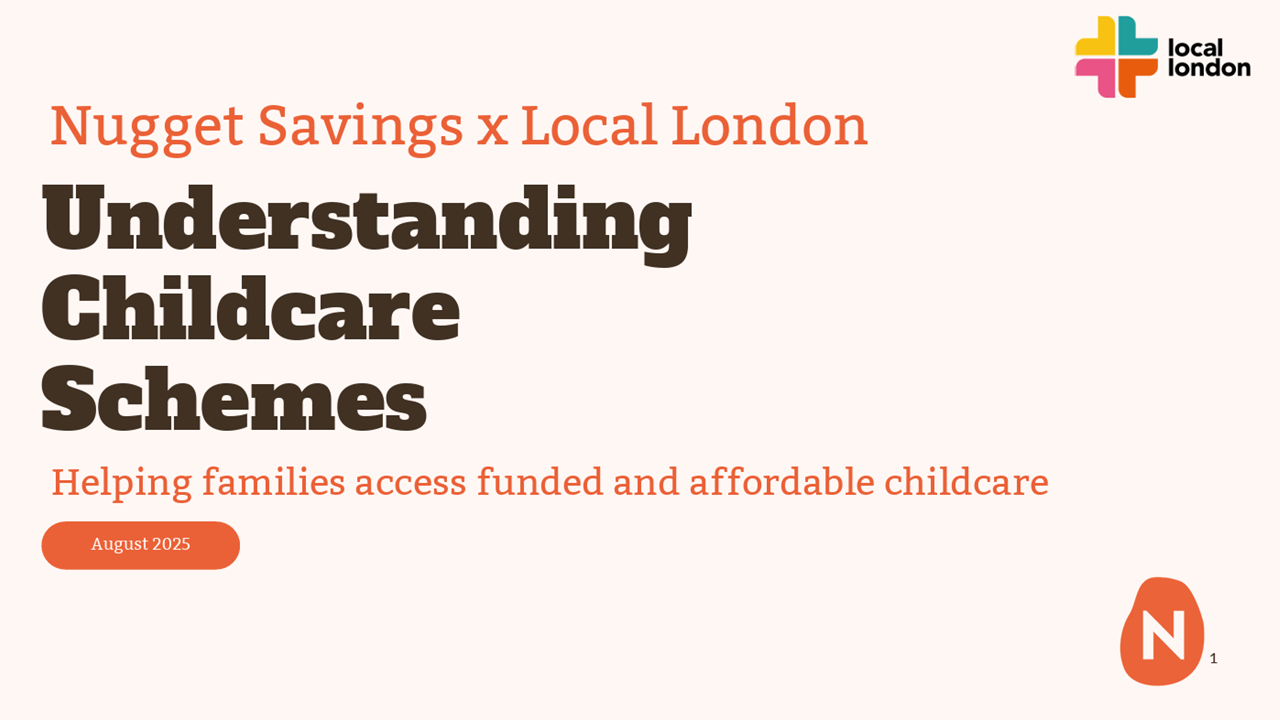 Front cover of Understanding Childcare Schemes by Nugget Savings