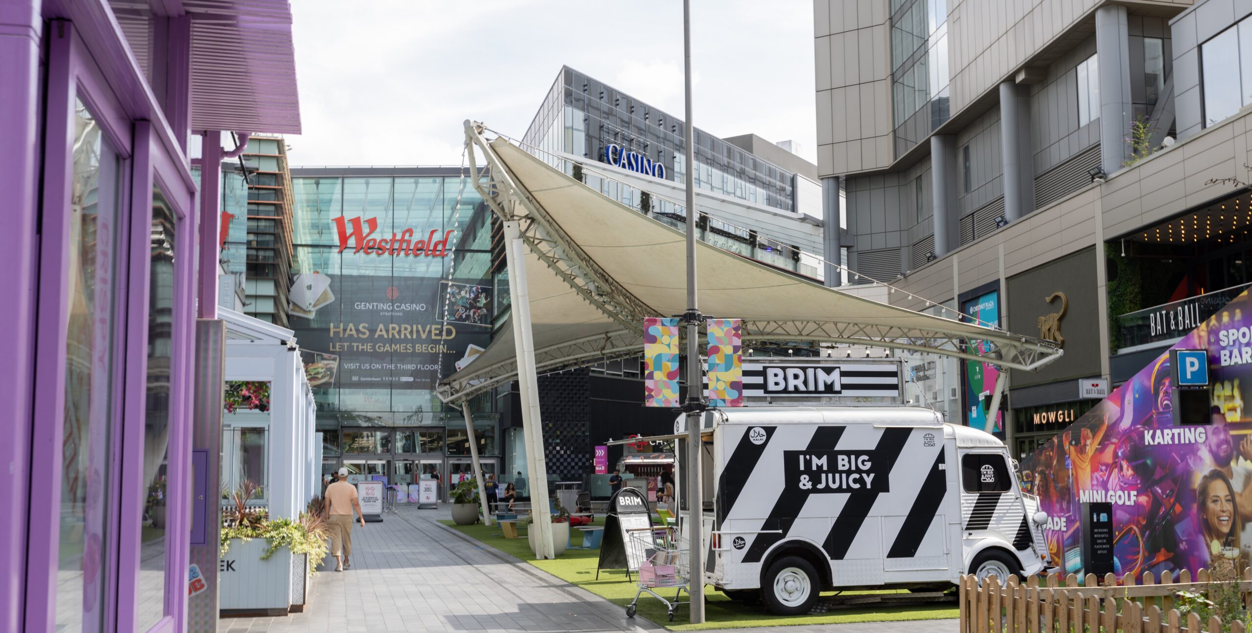 Entrance to Westfield shopping Centre in Stratford, Newham