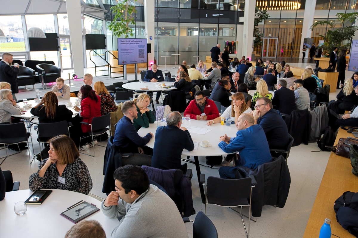 Full room at the summit